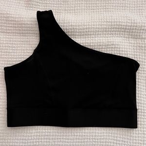 One Shoulder Asymmetrical Sports Bra